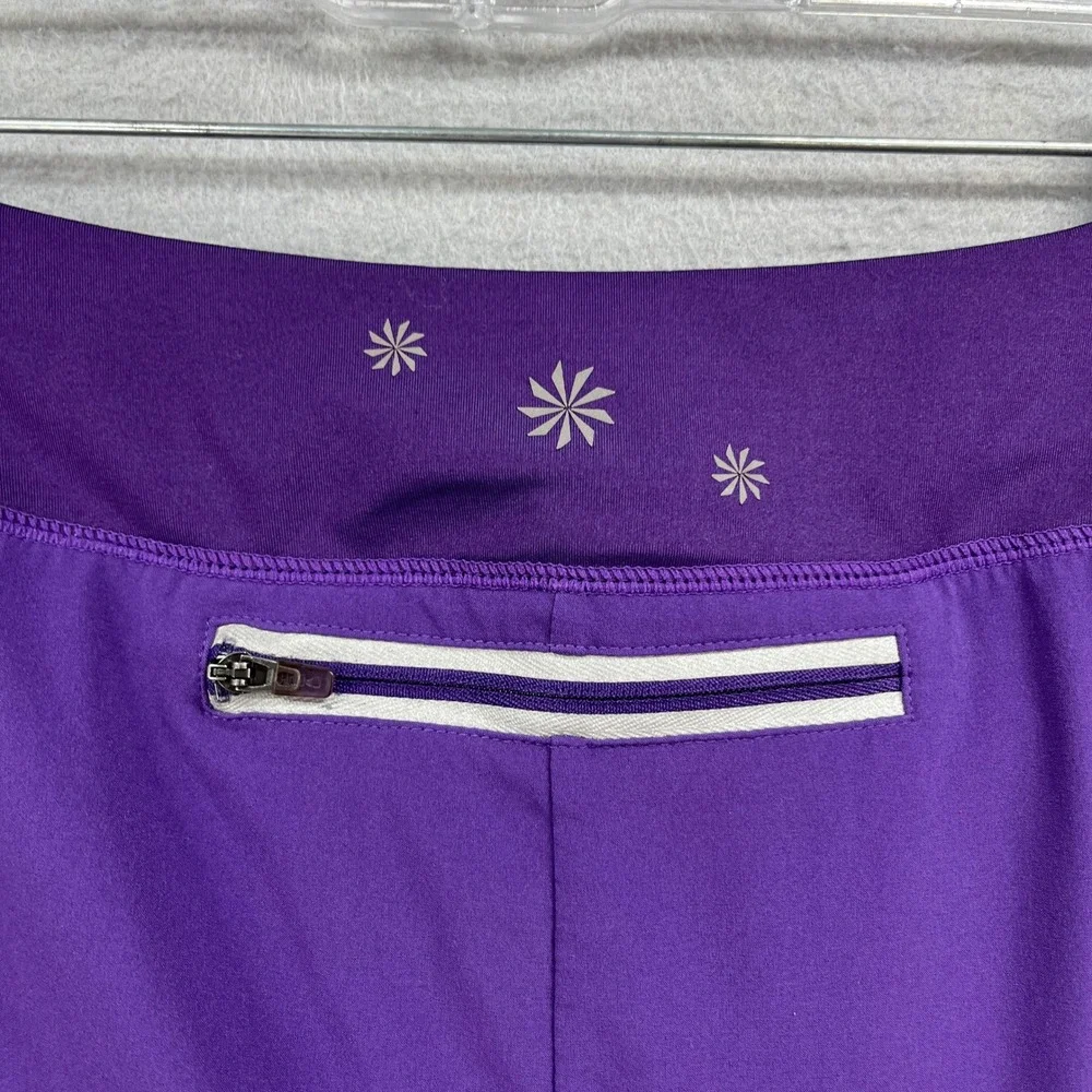 Athleta Skort Womens Small Purple Pleated Stretch Athletic Tennis Golf Skirt